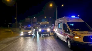 İnegöl'de Zincirleme Kaza: 4 Yaralı