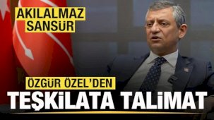 Özgür Özel'den Teşkilata Talimat: Diğer Konuları Konuşturun